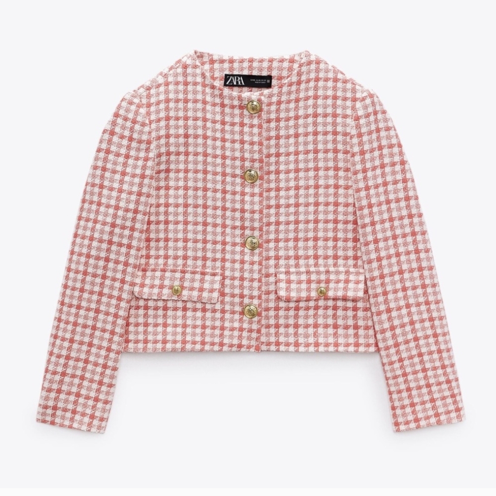 Zara tweed jacket